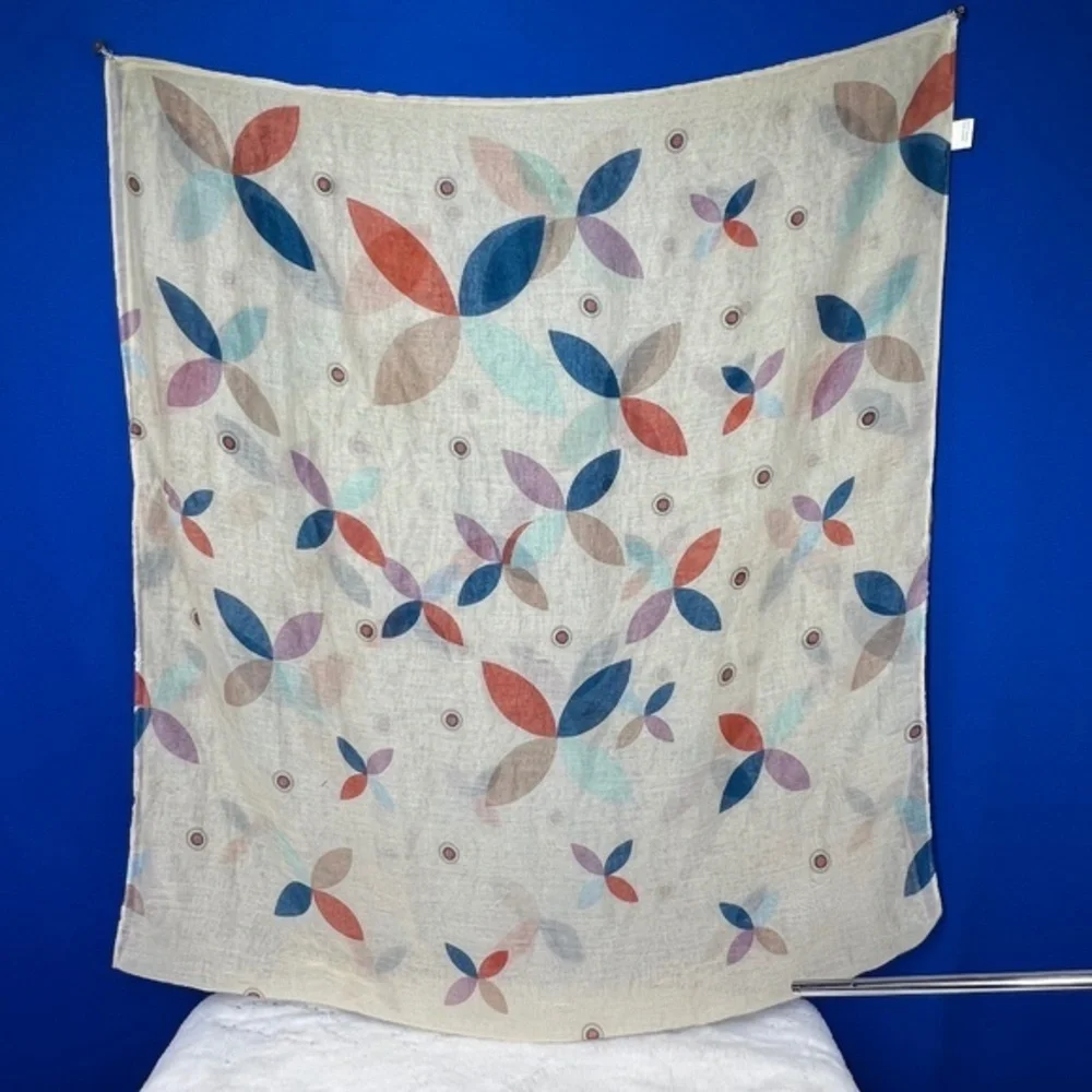 🔥2/$10 Pretty Abstract Graphic Infinity Scarf